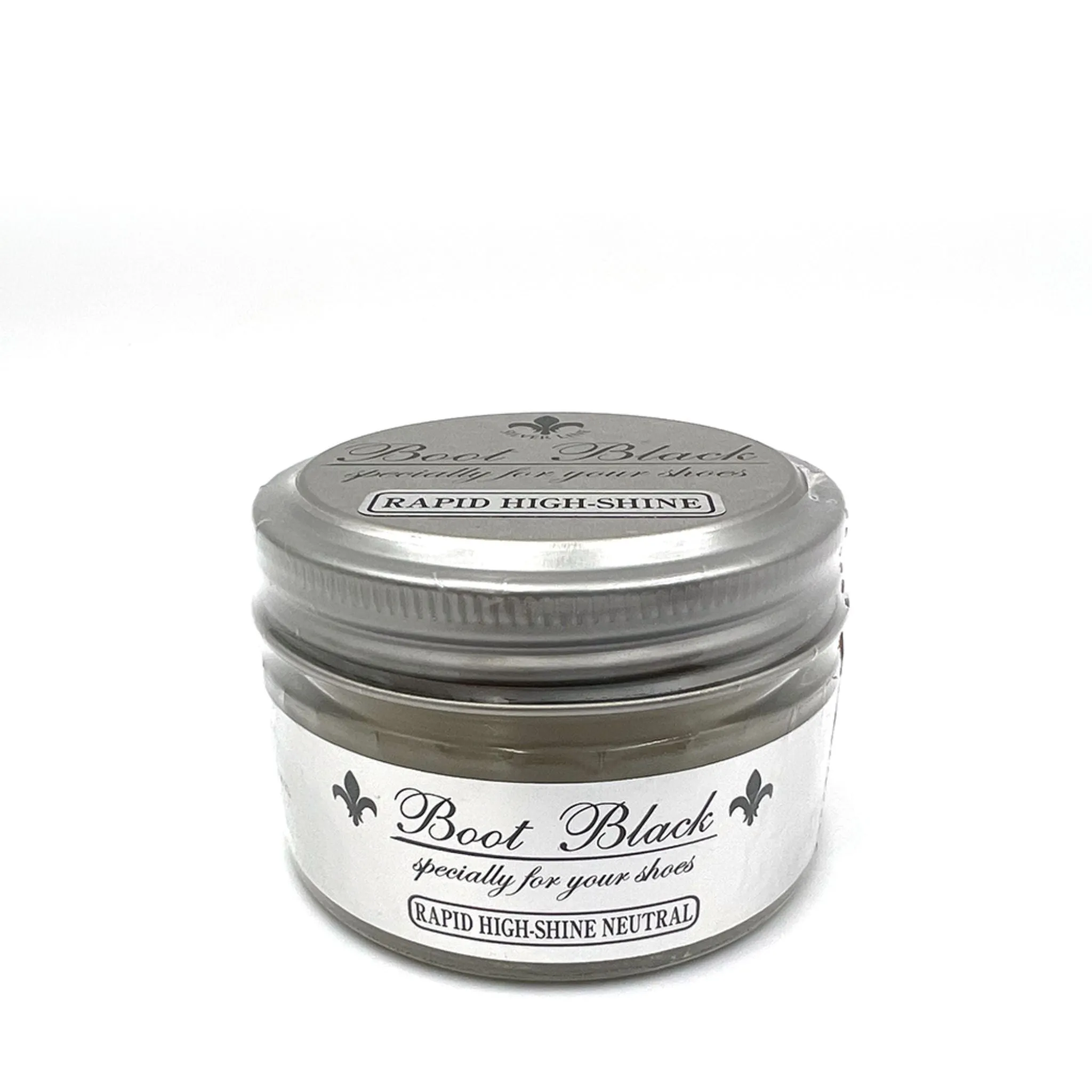 Columbus Boot Black Silver Line Rapid High Shine 50g - Neutral