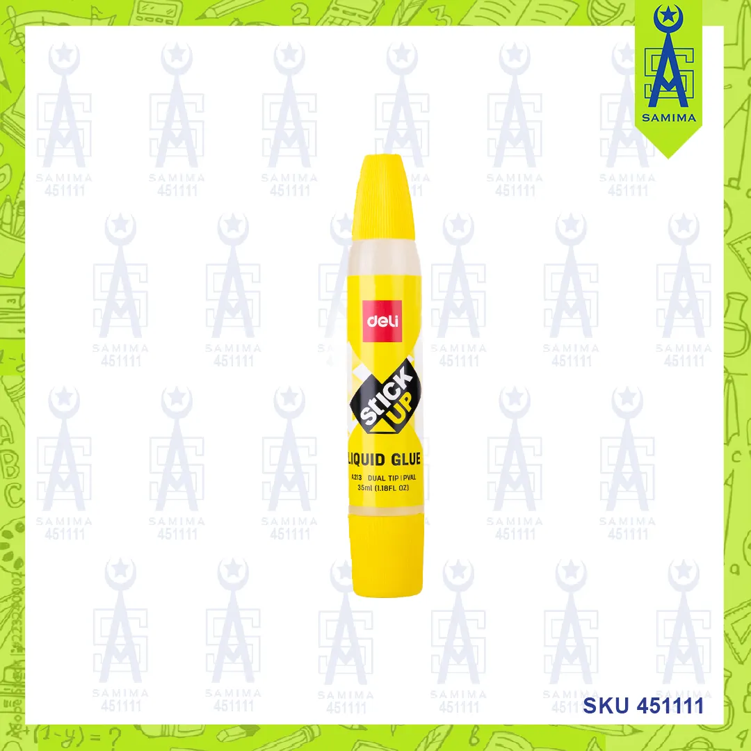 DELI  A21310 STICK UP DUAL TIP LIQUID GLUE 35ML