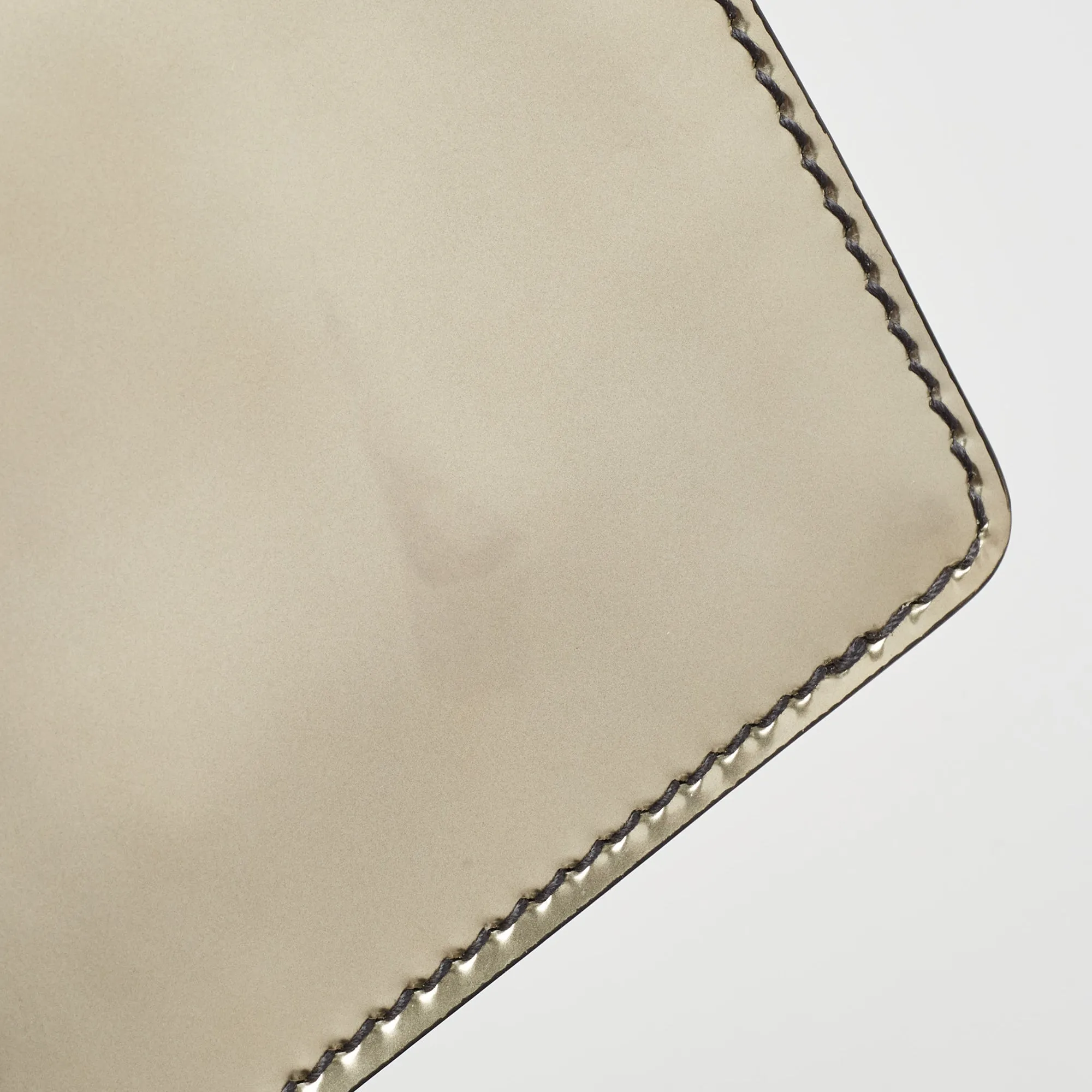 DIOR Metallic Patent Leather Mini J'A Shoulder Bag