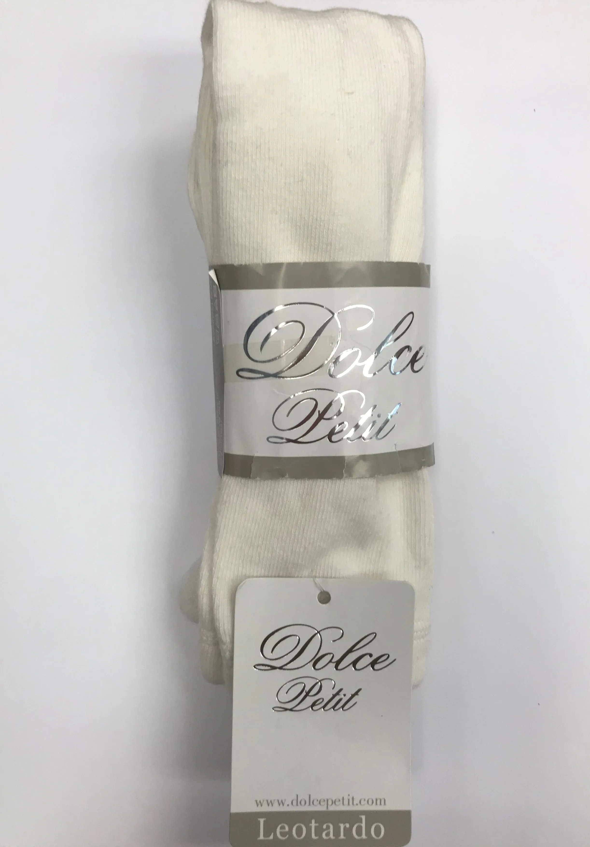 Dolce Petit Girls Cream Tights 2501-L