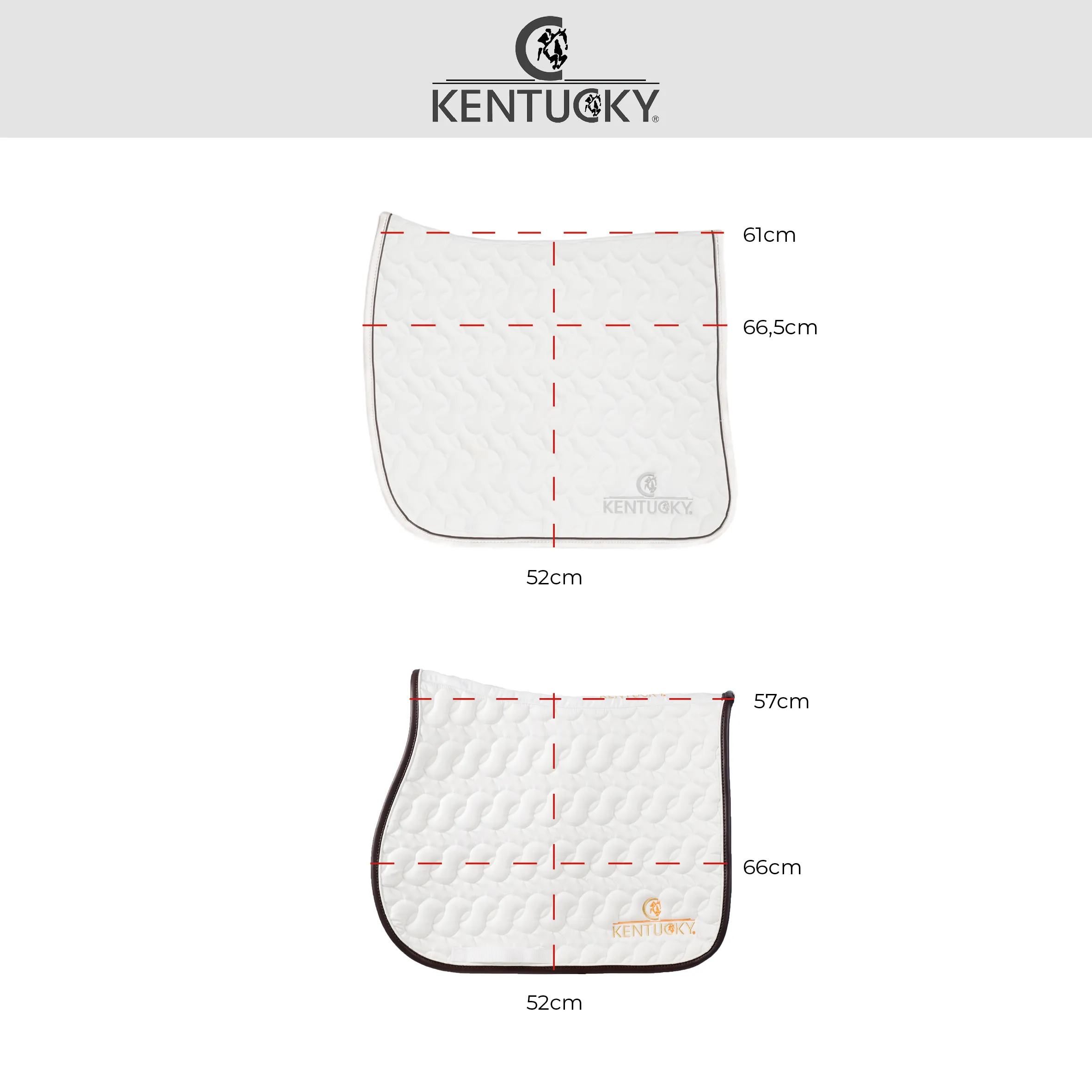 Dressage Saddle Pad Velvet | Kentucky Horsewear