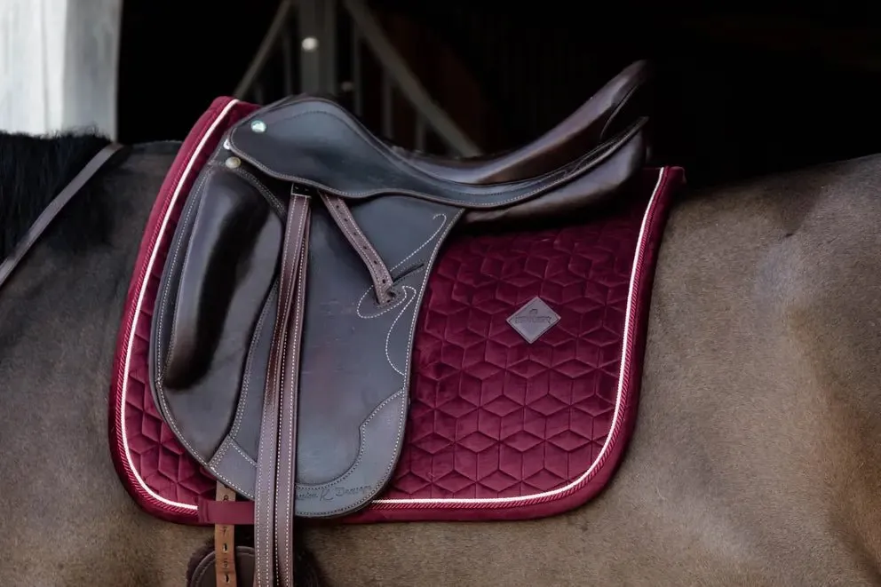 Dressage Saddle Pad Velvet | Kentucky Horsewear