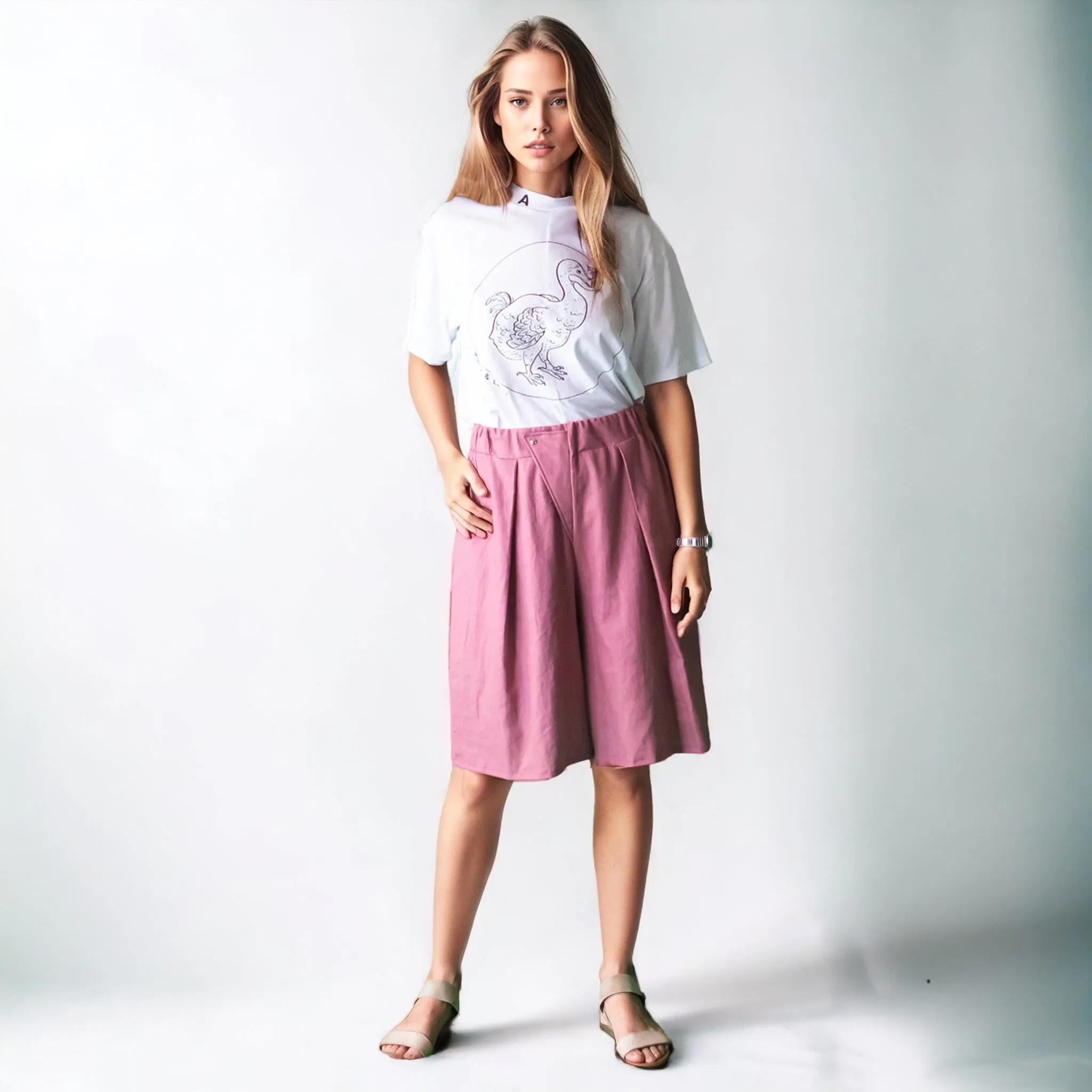 Dune Whisper Linen Shorts