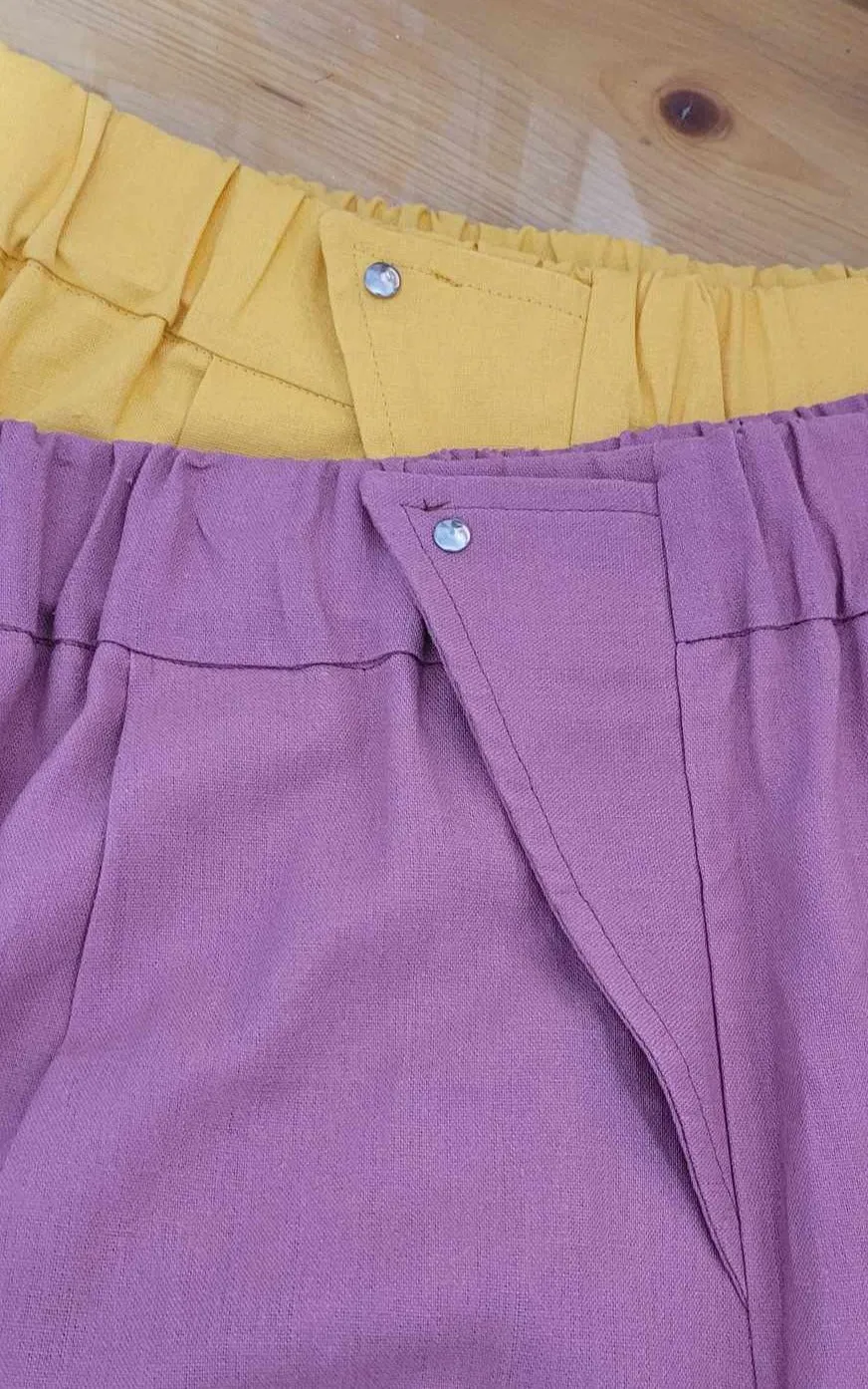 Dune Whisper Linen Shorts
