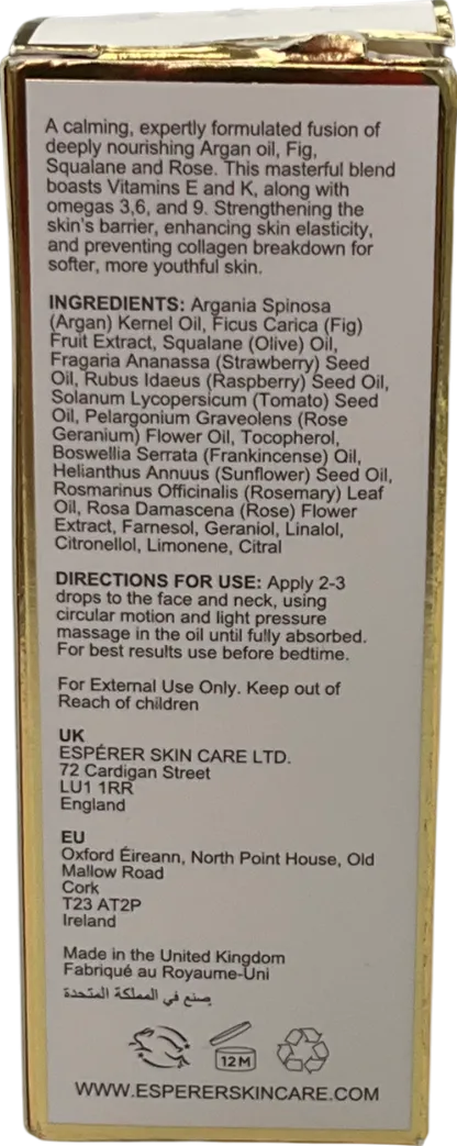 esperer Anti-aging Night Repair Face Oil 30ml