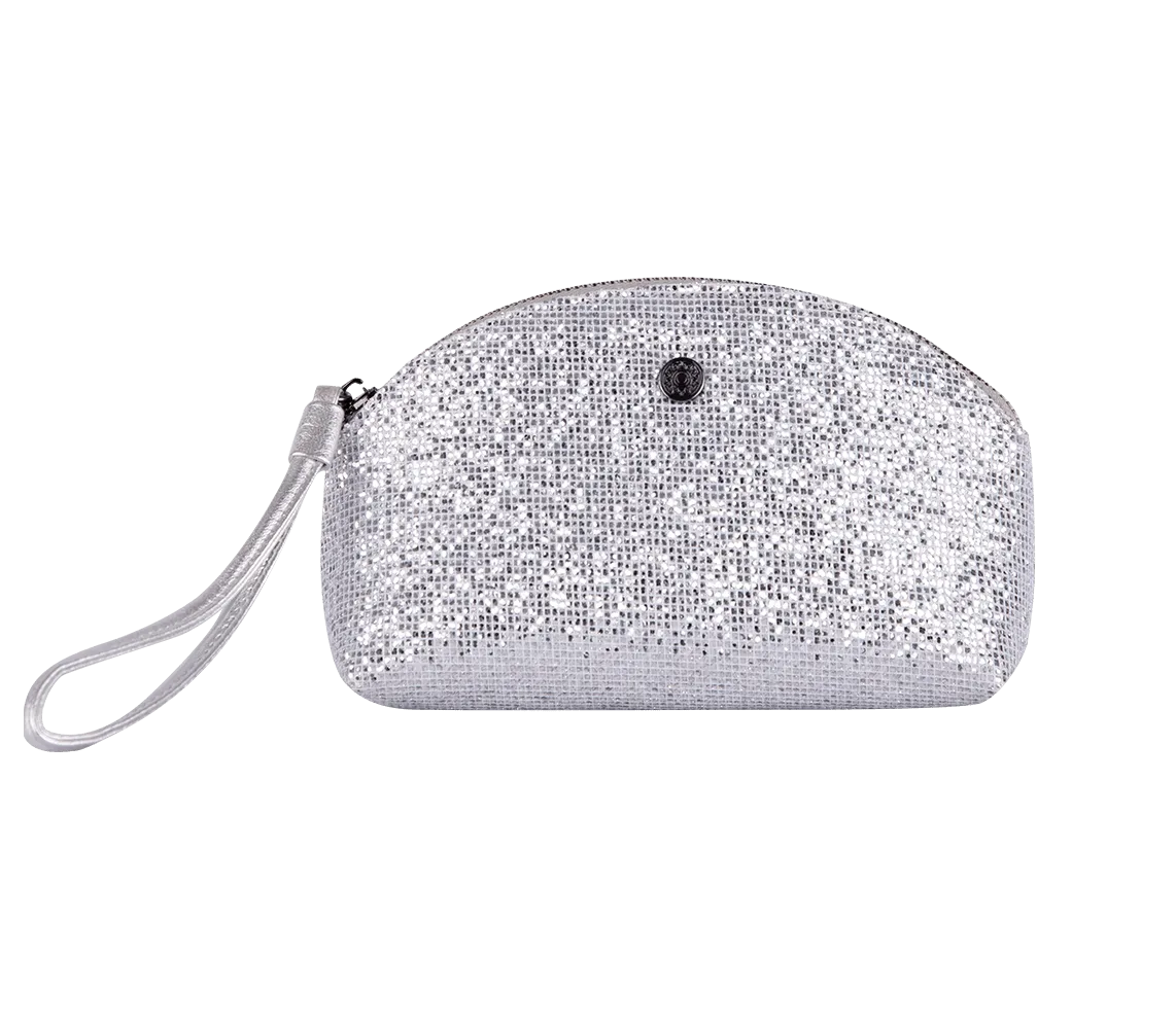Float Glitter Pouch Silver