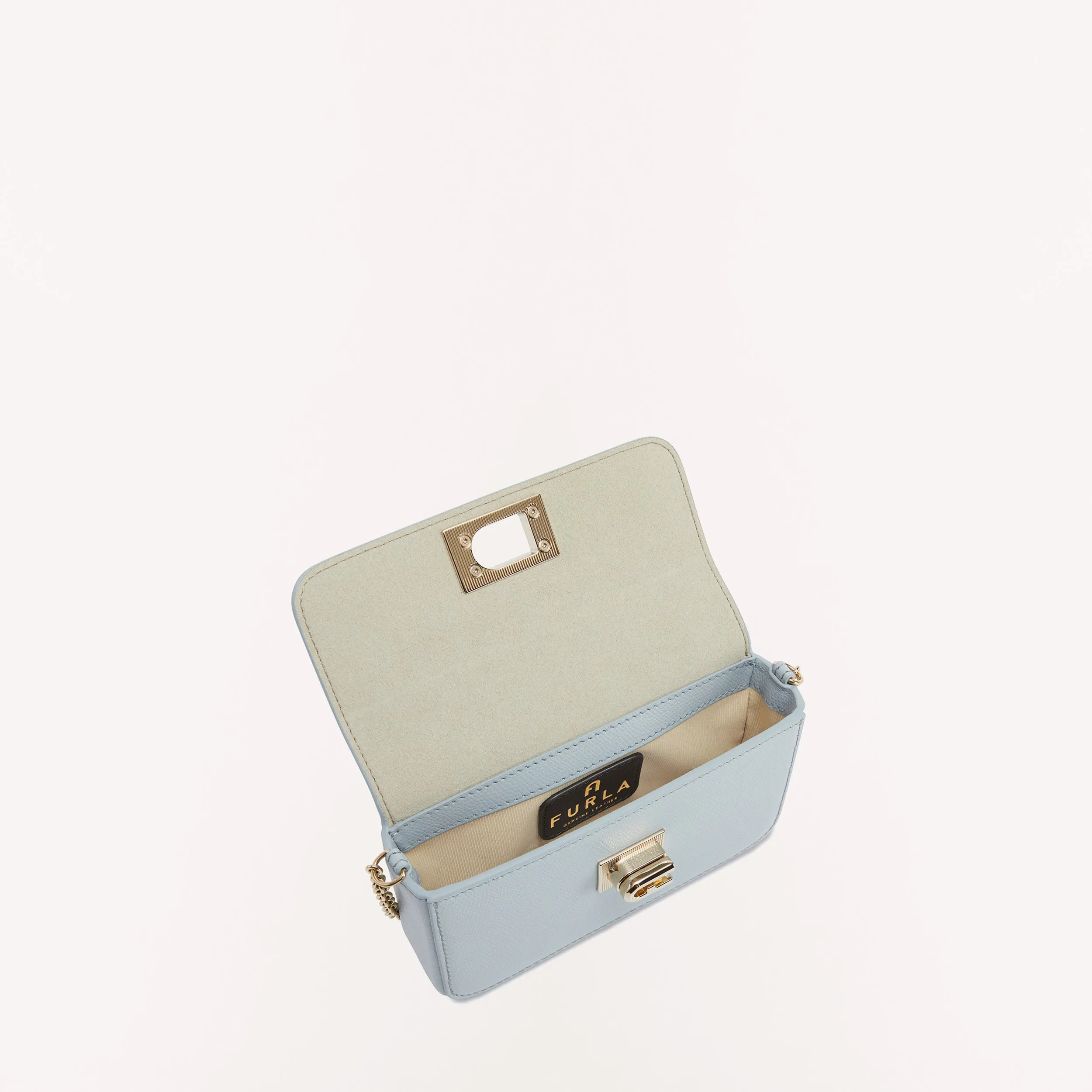 FURLA 1927 BEAUTY BAG IN BLUE