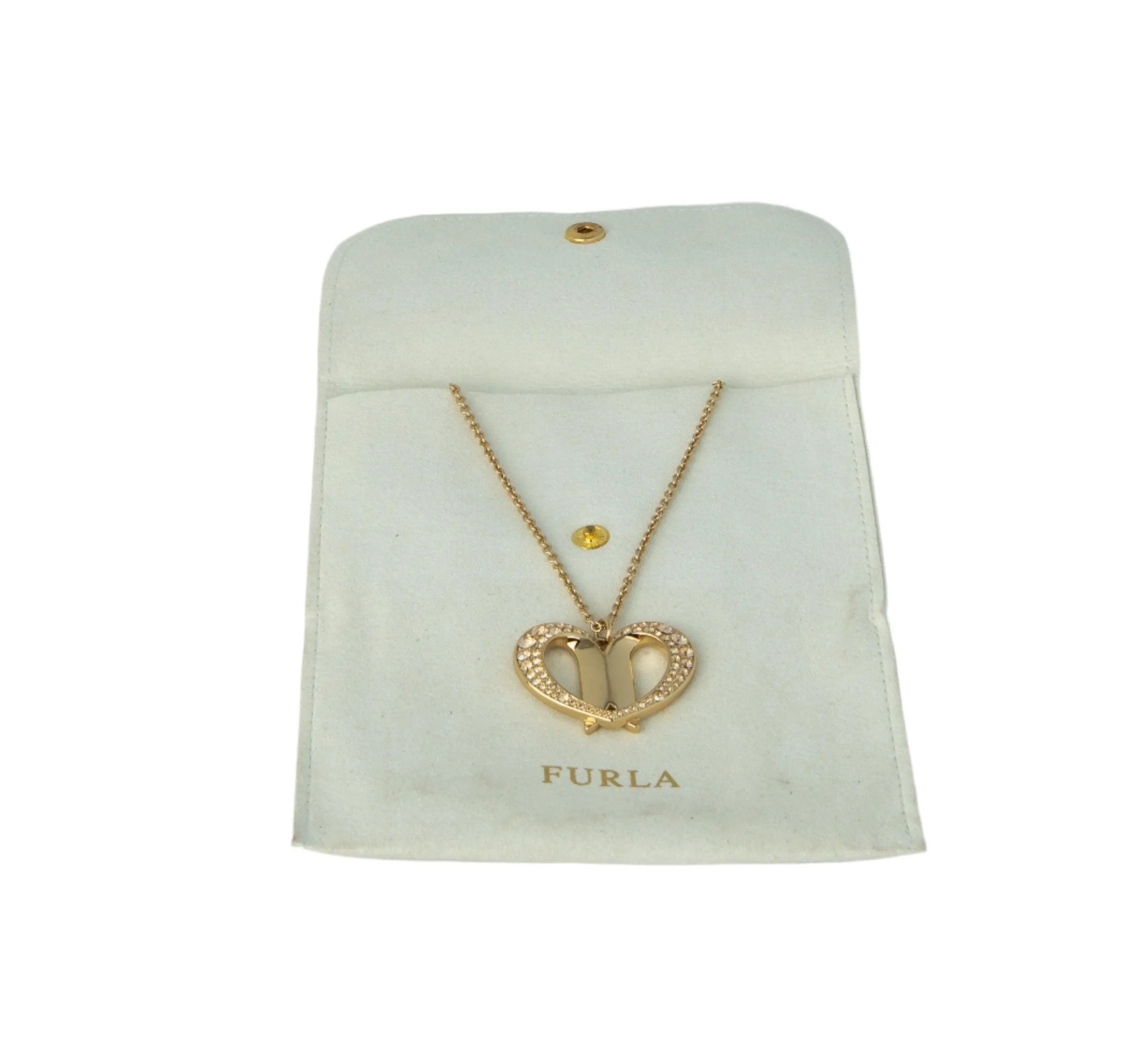 Furla 1927 Heart Necklace - Oro