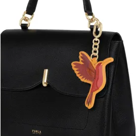 Furla Allergra Bird Keyring - Toni Ocra Chilli Oil