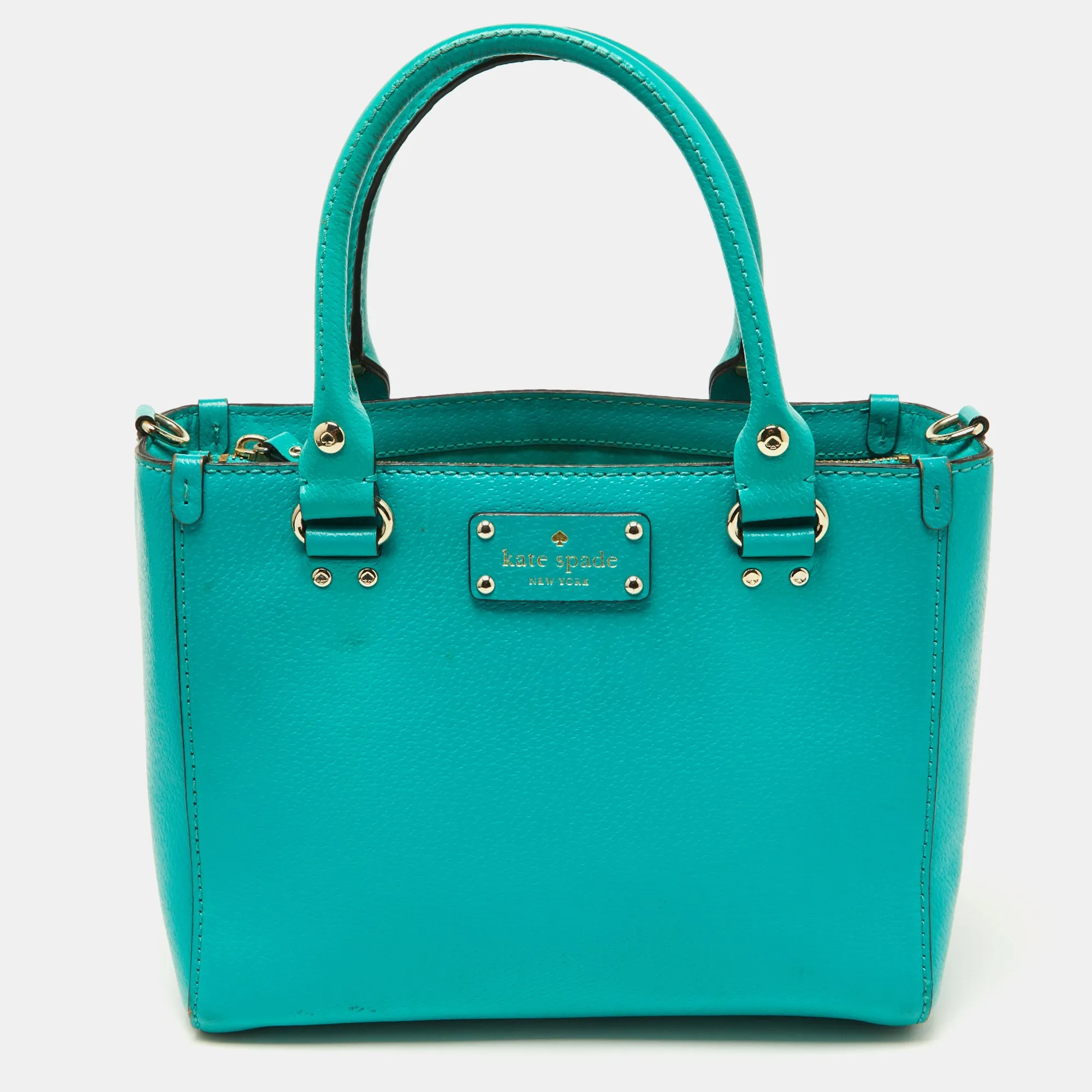 Green Leather Tote