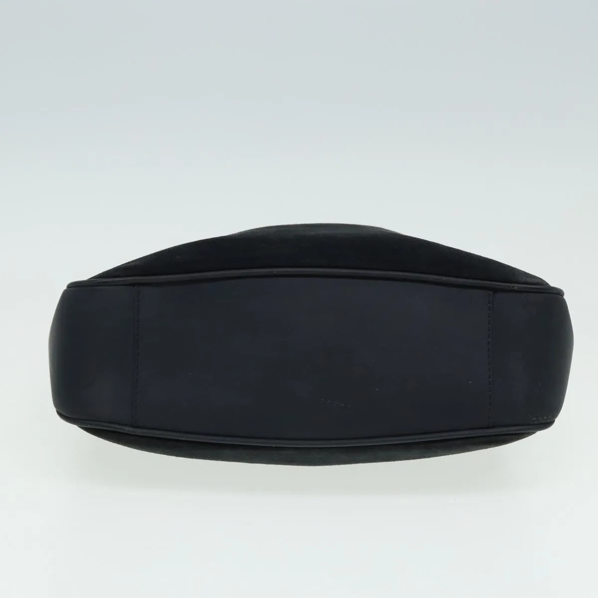 GUCCI Bamboo Shoulder Bag Suede Black 001 1638 2615 80843