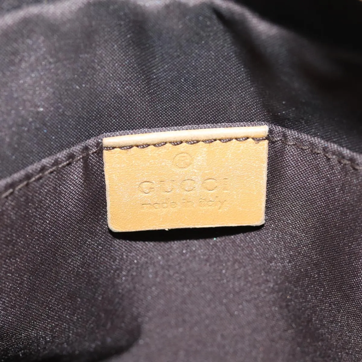 GUCCI GG Canvas Sherry Line Shoulder Bag Red Beige Brown 019 0375 75108
