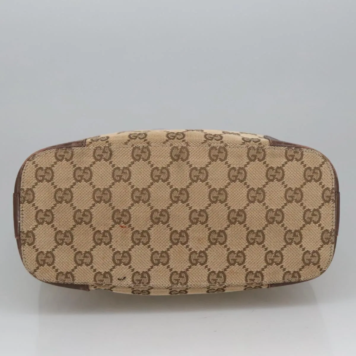 GUCCI GG Canvas Shoulder Bag Beige Gold 001 4204 101137