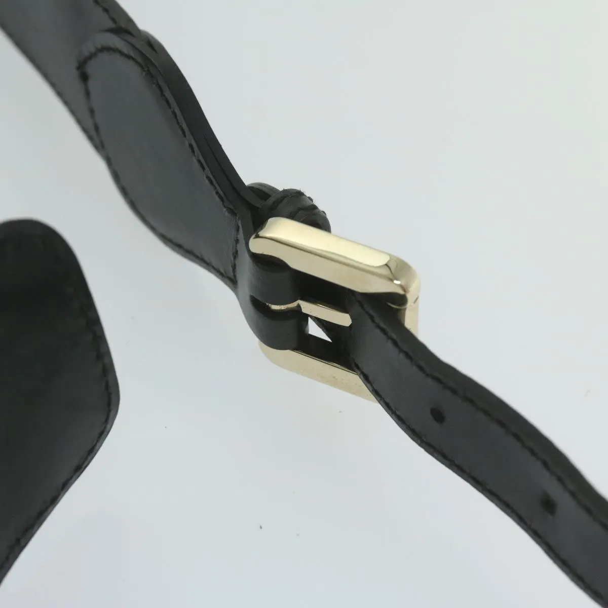 GUCCI GG Canvas Shoulder Bag Black 272351 60063