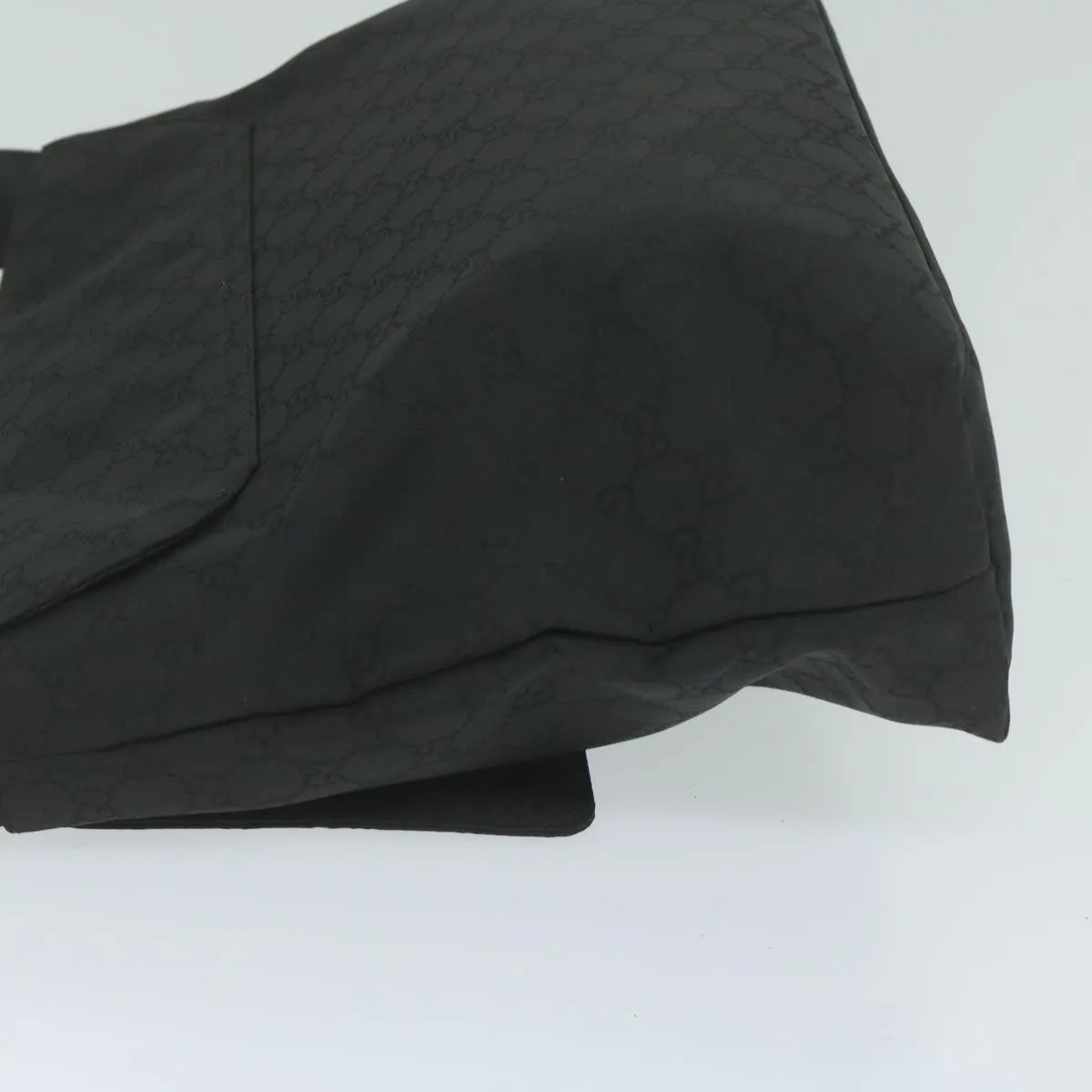 GUCCI GG Canvas Shoulder Bag Black 272351 60063