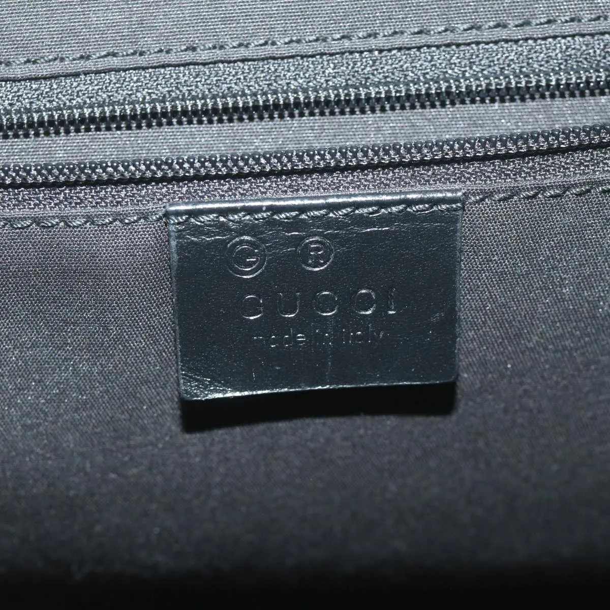 GUCCI GG Canvas Shoulder Bag Black 272351 60063