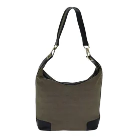 GUCCI Shoulder Bag Canvas Beige ac3261