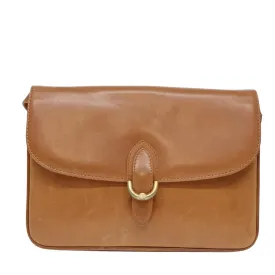 GUCCI Shoulder Bag Leather Brown 79733