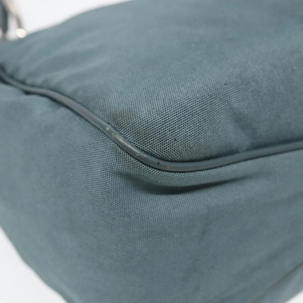 GUCCI Shoulder Bag Nylon Outlet Light Blue 244342 83813