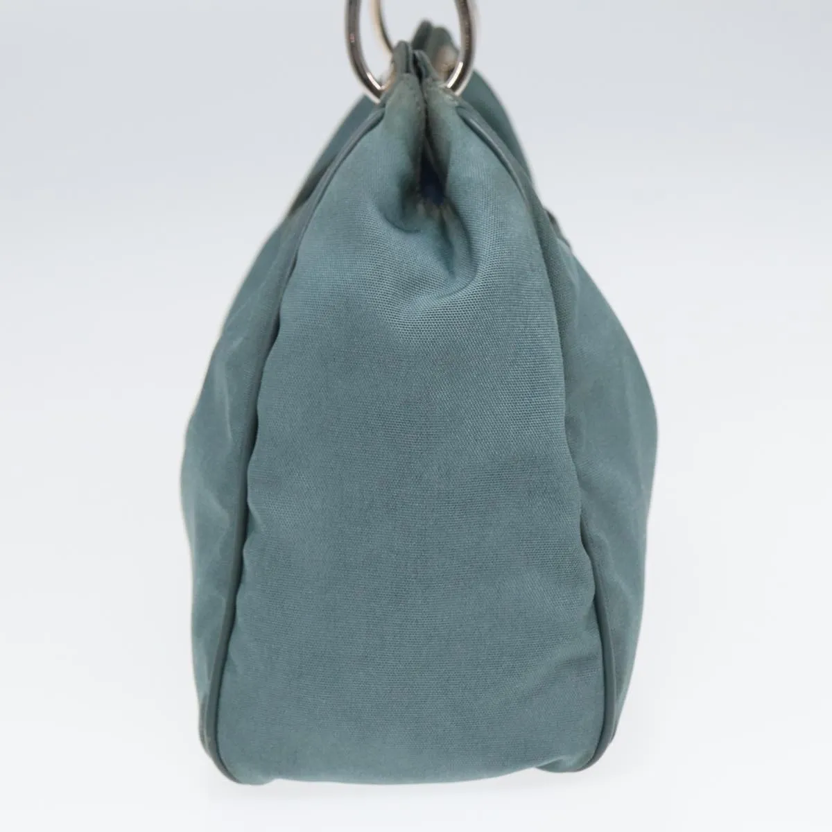 GUCCI Shoulder Bag Nylon Outlet Light Blue 244342 83813