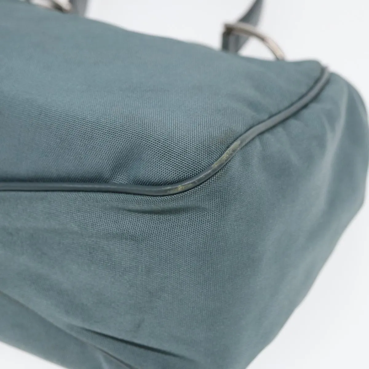 GUCCI Shoulder Bag Nylon Outlet Light Blue 244342 83813