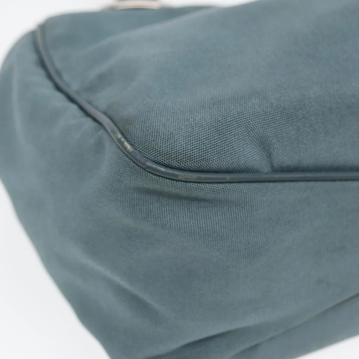 GUCCI Shoulder Bag Nylon Outlet Light Blue 244342 83813