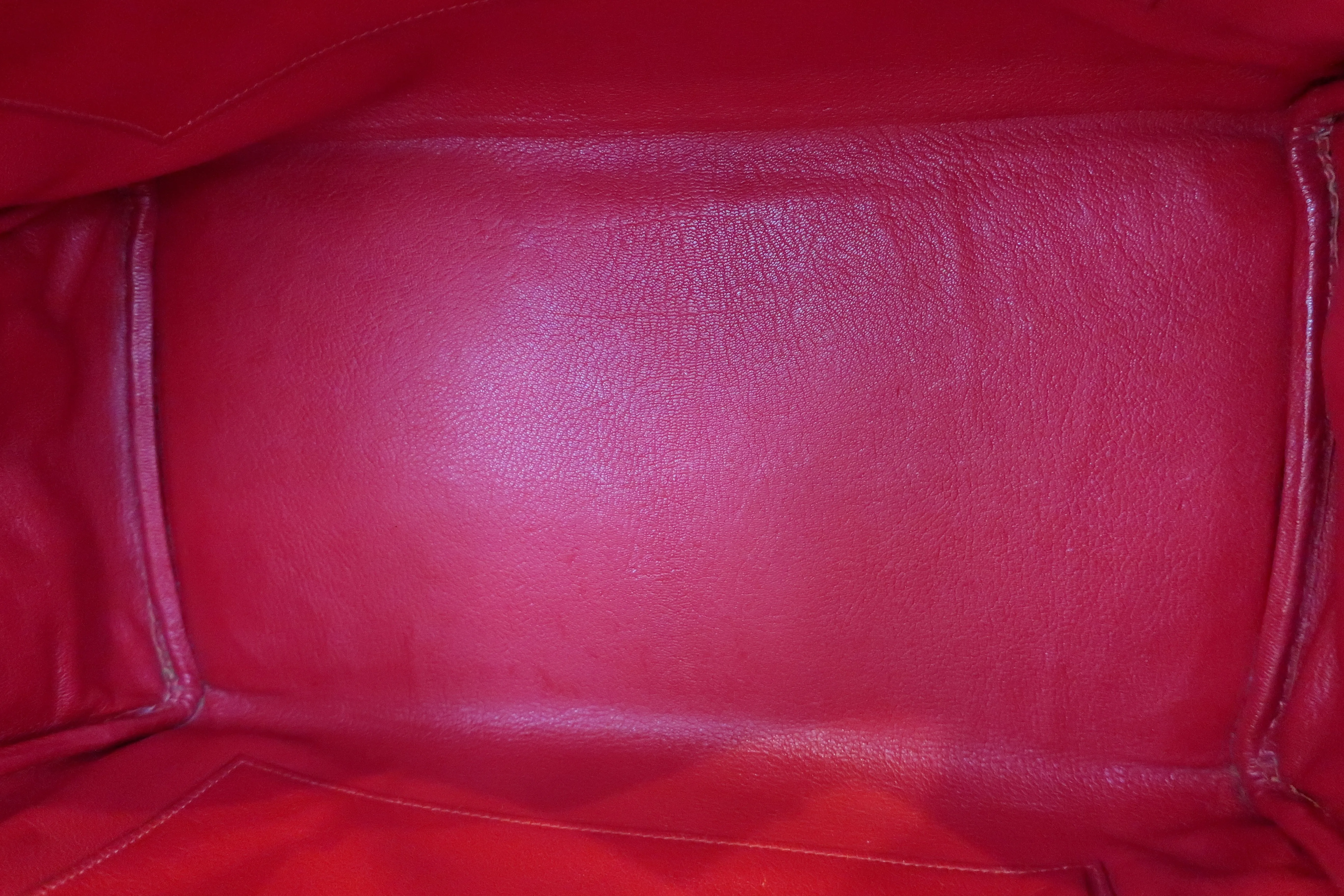 HERMES／エルメス バーキン35 トワルアッシュ/クシュベル ベージュ/ルージュヴィフ 〇Y刻印 ハンドバッグ 500100095