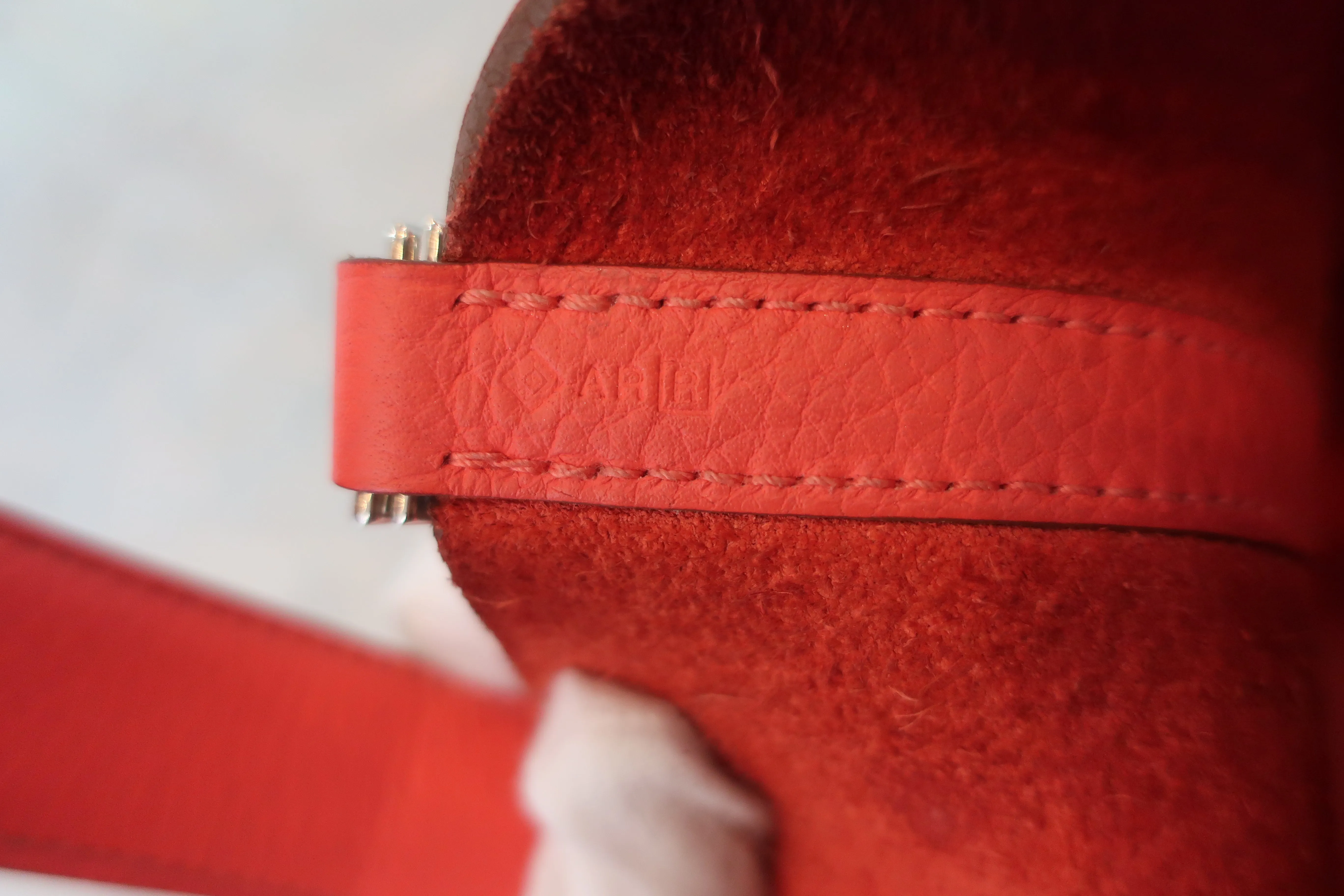 HERMES／エルメス ピコタンロックＭＭ トリヨンクレマンス ローズジャイプール □R刻印 ハンドバッグ 600050038