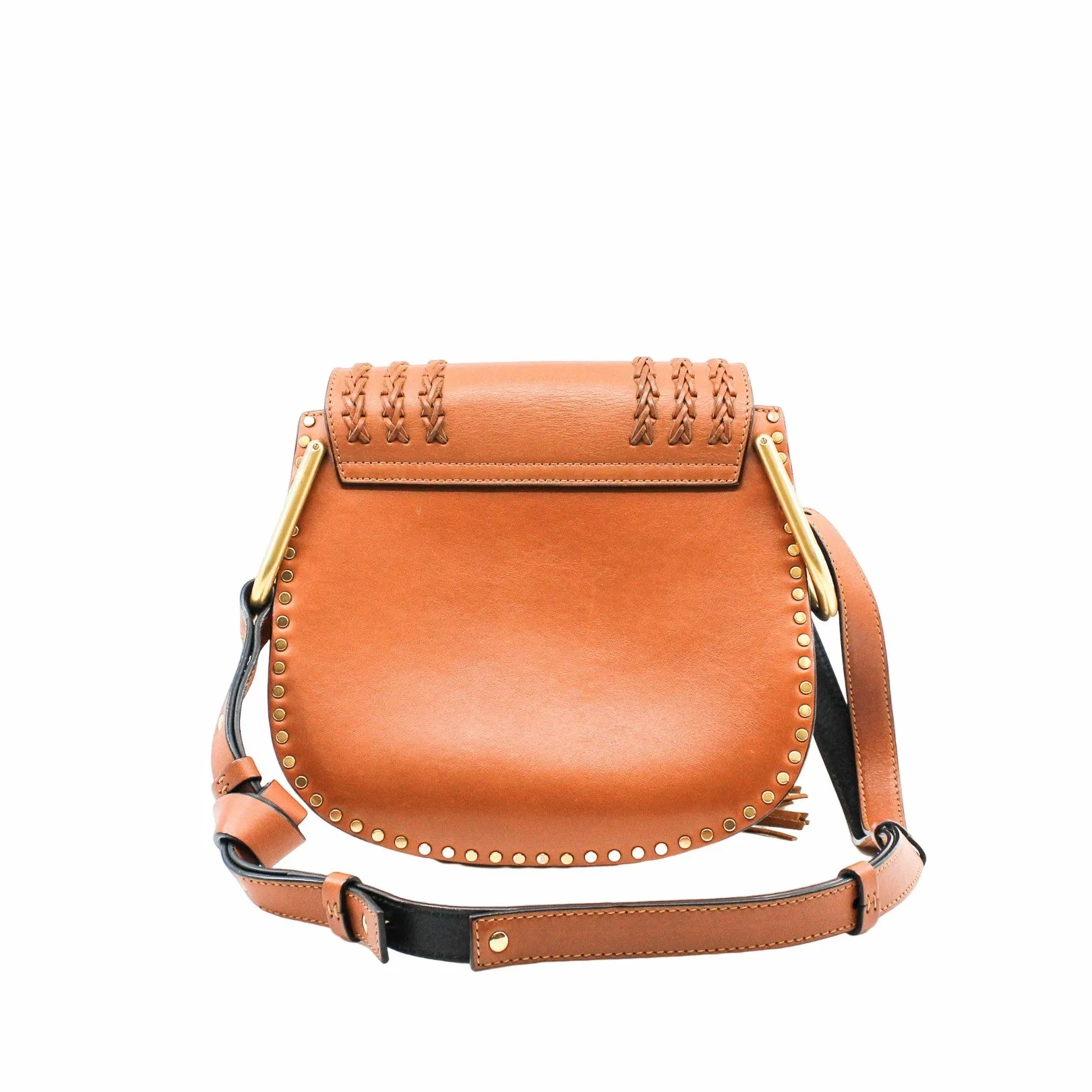 hudson shoulder bag small brown ghw