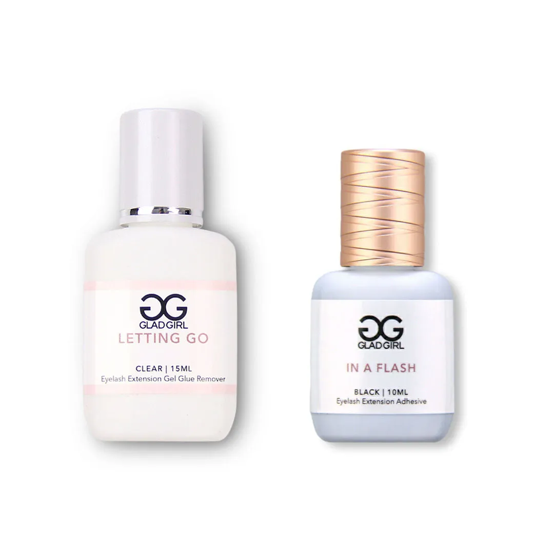 In A Flash Eyelash Extension Adhesive   Remover/Primer Combo