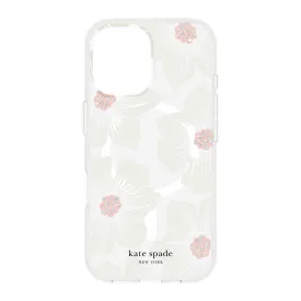 iPhone 16 Kate Spade Protective Prints MagSafe Case - Hollyhock Floral - 15-13244