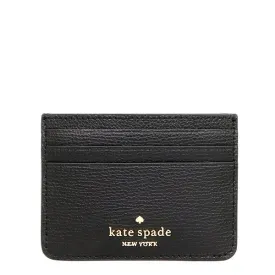 Kate Spade accessory card case WLR00547 black Darcy leather small slim card holder