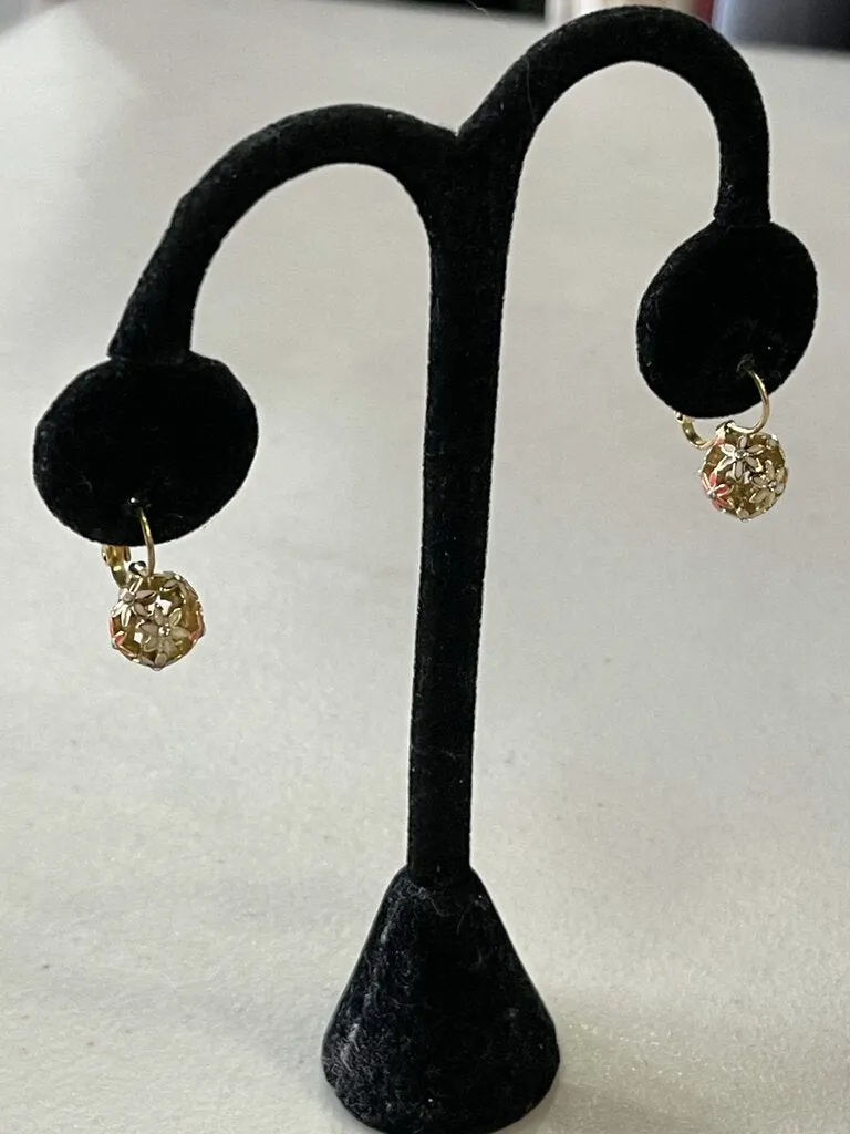 Kate Spade Circle floral Earrings