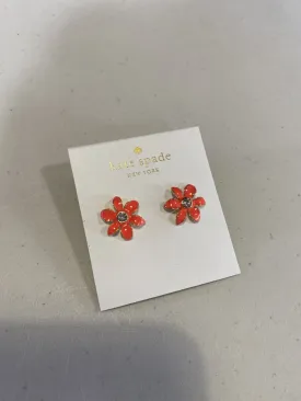 Kate Spade flower studs NWT