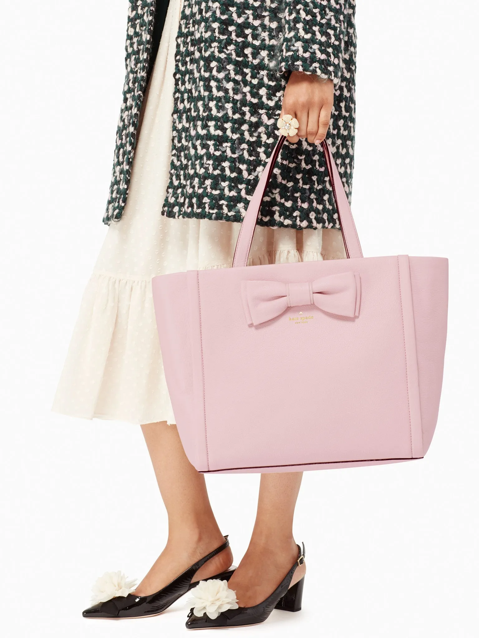 Kate Spade murray street shoshanna Pebbled Leather Satchel Purse
