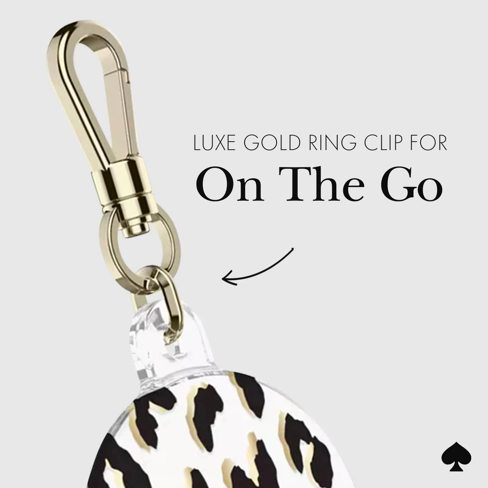 kate spade new york City Leopard AirTag Case - AirTag Case