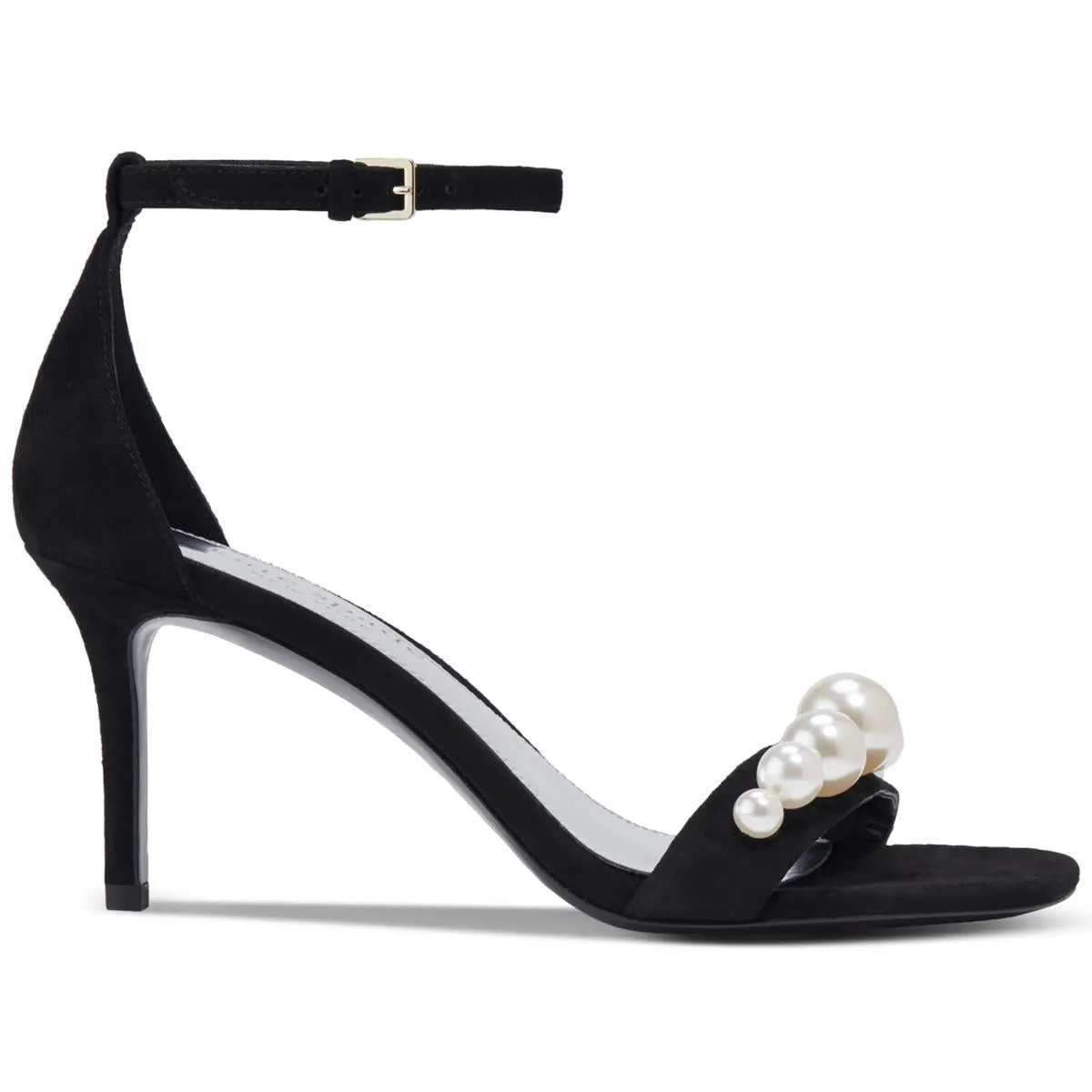 Kate Spade New York Womens Avaline Suede Pearl Pumps