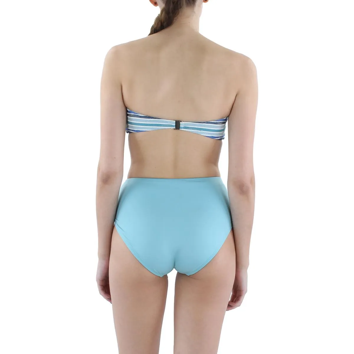 Kate Spade New York Womens Belted Mid-Rise Swim Bottom Separates