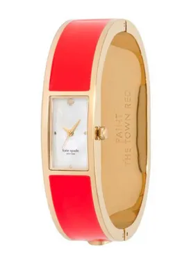 Kate Spade New York Women's Maraschino Orange Carousel Watch 1YRU0308