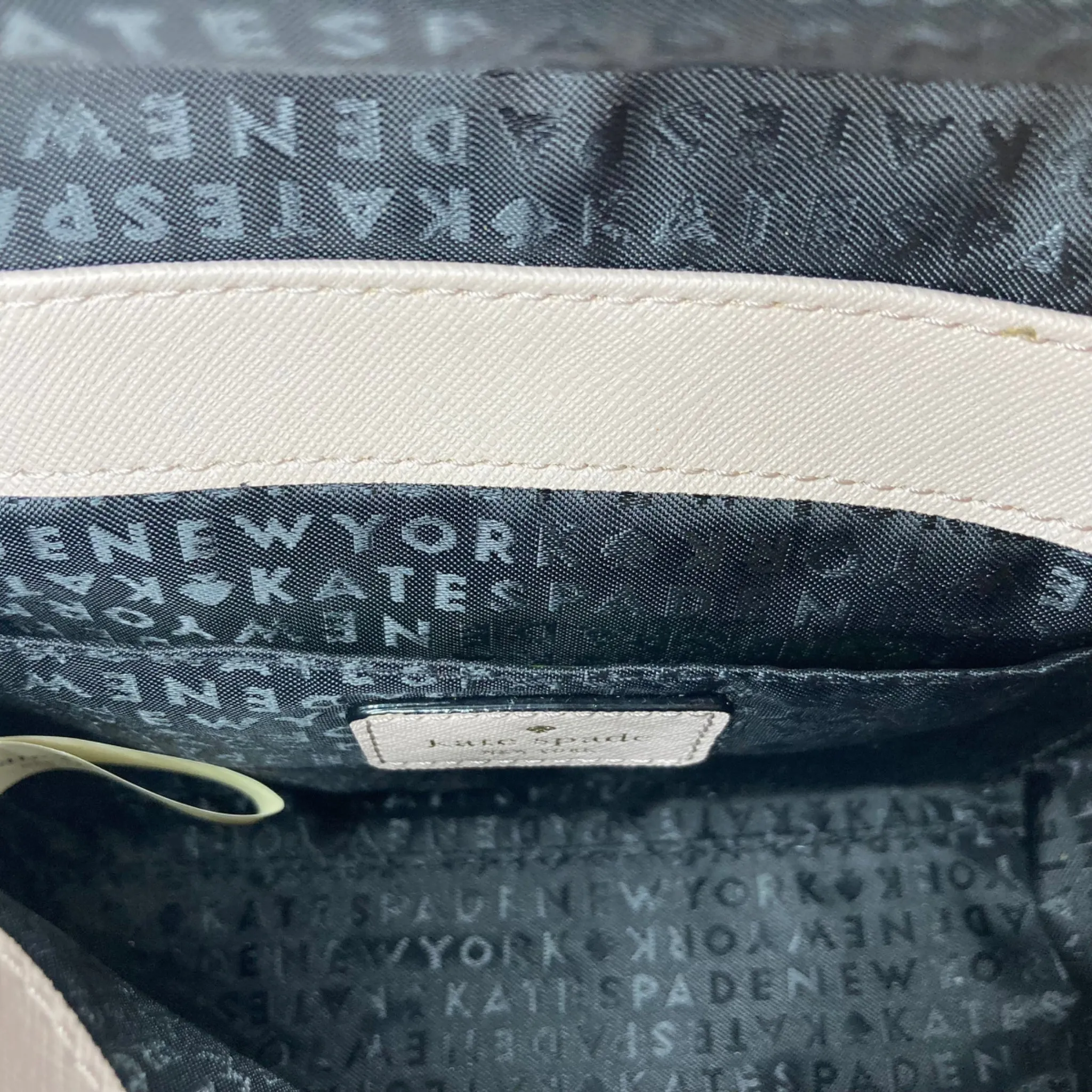 Kate Spade Pink and Black Crossbody Purse