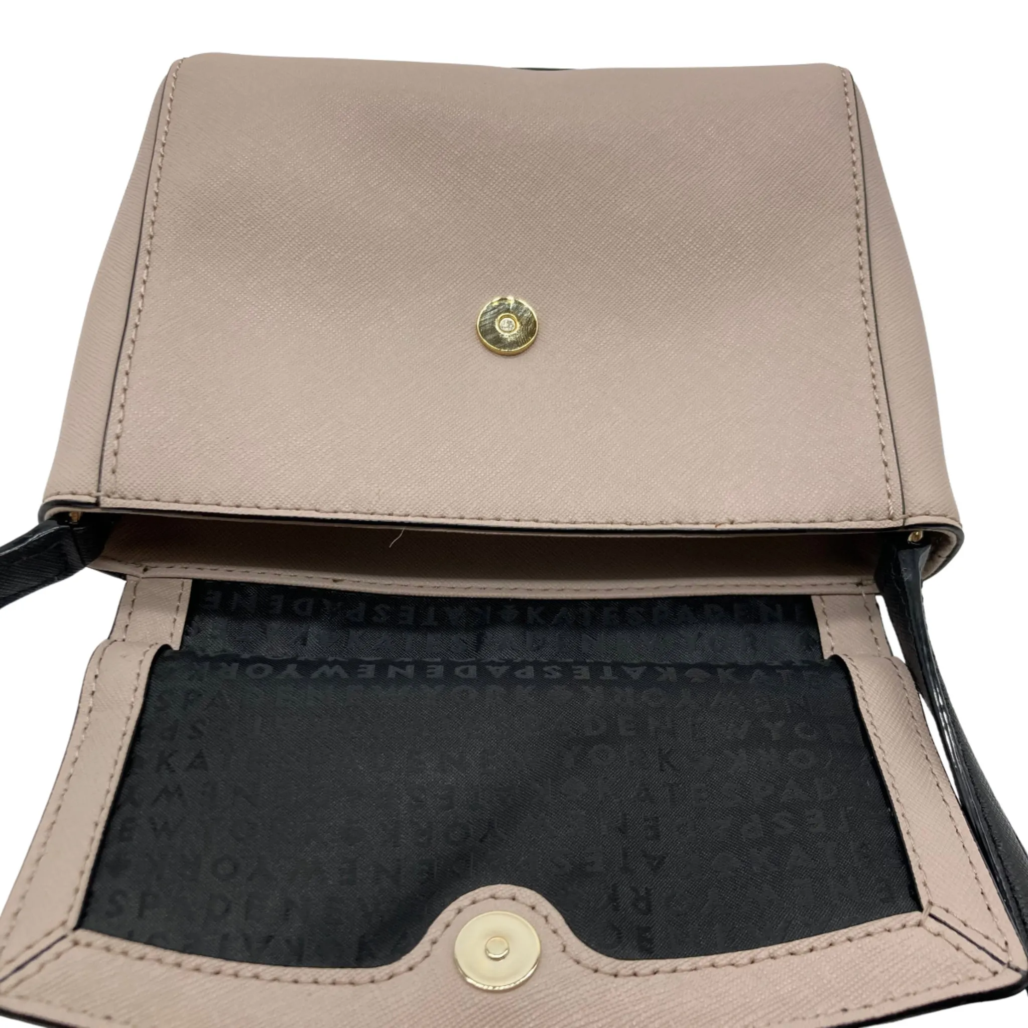 Kate Spade Pink and Black Crossbody Purse