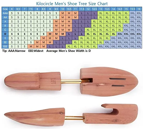 Kilocircle | Men's Red Cedar Shoe Tree | Single Tube