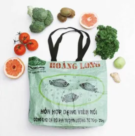 Kiwi Fish Recycled Tote