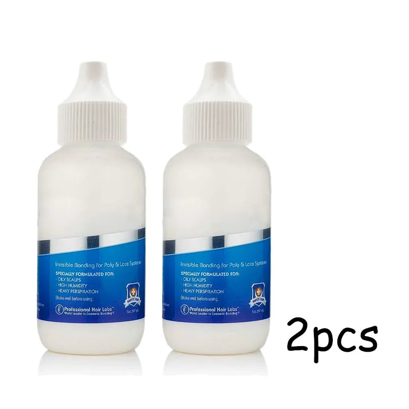 Lace Wig Glue Hair Replacement Adhesive 1.3oz 38ml and Wig Glue Remover 1oz 30ml Combine for Lace Front Wig Hair Extensions
