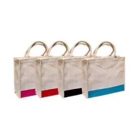 Laminated Canvas Bag with Zip