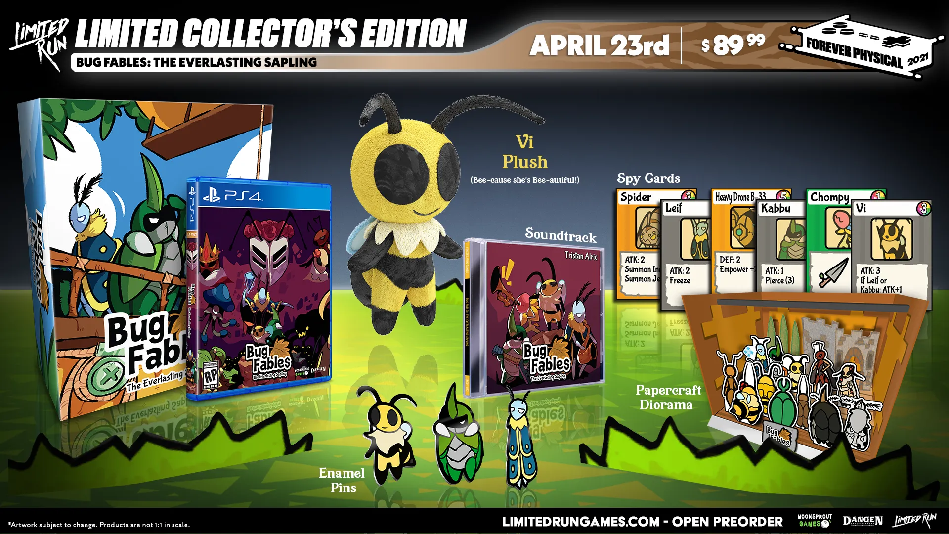 Limited Run #400: Bug Fables: The Everlasting Sapling Collector's Edition - PS4