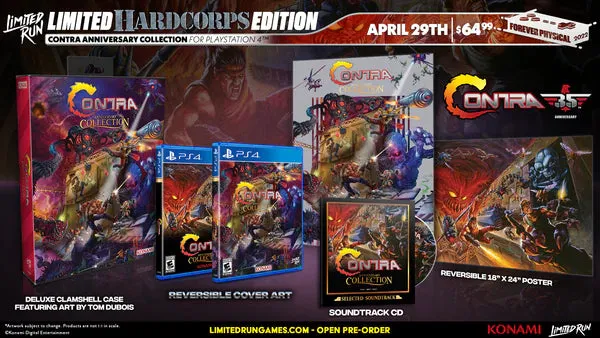 LIMITED RUN #446: CONTRA ANNIVERSARY COLLECTION HARD CORPS EDITION (PS4)