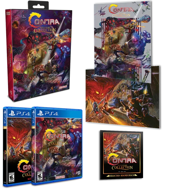 LIMITED RUN #446: CONTRA ANNIVERSARY COLLECTION HARD CORPS EDITION (PS4)