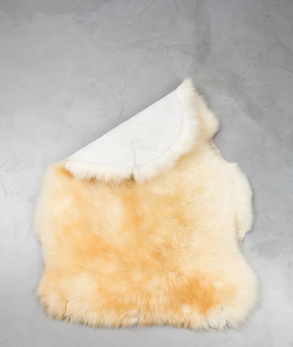 Long-Haired Sheepskin Rugs for Interior Cozy and Soft