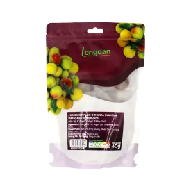 Longdan Preserved Plum Original flavour (seedless) 60g